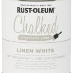 Rust-Oleum 1 qt Brands 285140 Linen White Chalked Ultra Matte Paint, 30 Fl Oz (Pack of 1) - Image 2