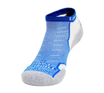 Thorlos Experia XCCU Thin Cushion Running Low Cut Socks, Royal, Medium