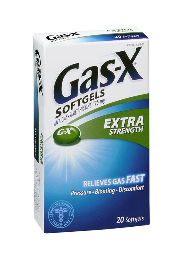 Gas-X Ex Softgels Size 20ct Gas-X Extra Strength Gas Relief Softgels