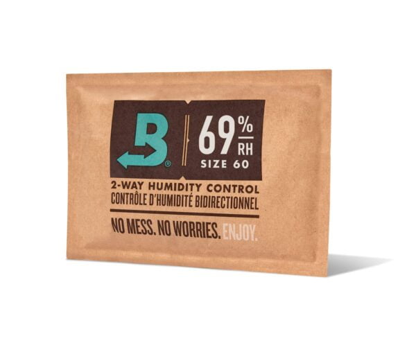 Boveda 69% Two-Way Humidity Control Packs for Storing Up to 25 Items   Size 60   Single