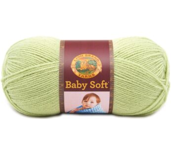 Lion Brand Yarn (1 Skein) Babysoft Baby Yarn Yarn, Sweet Pea