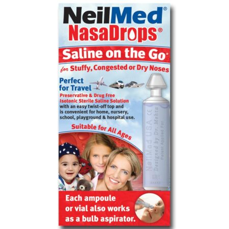 Neil Med NASA Drops Saline Vials, 15 Single-Use Ampoules, 0.5 Fl Oz - Image 4