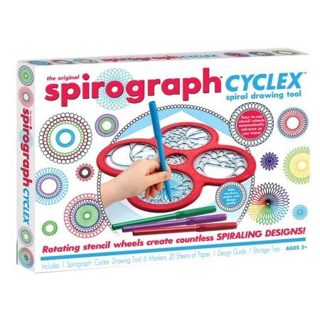 Spirograph   Cyclex Set   Art Kit   Rotating Stencil Wheel Creates Countless Designs   for - Image 2