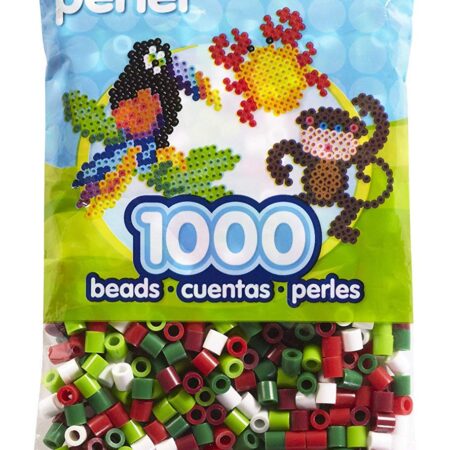 Perler Beads Christmas Mix 2 Bead Bag, Small, 1000 Count - Image 2