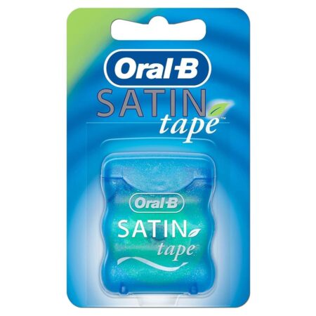 Oral-B Satin Dental Floss, 25 m, Plaque Remover for Teeth, Fresh Clean Feeling, Wide Tape - Image 2