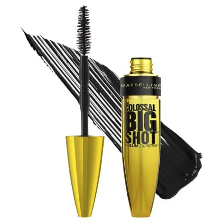 Maybelline New York Volum' Express The Colossal Big Shot Mascara X Shayla, Baddest Black,