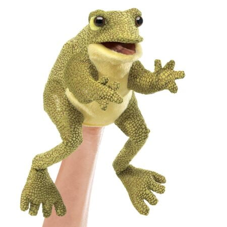 Folkmanis Funny Frog Hand Puppet - Image 2