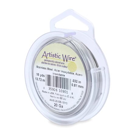 Artistic Wire 20 Gauge Stainless Steel Craft Jewelry Wrapping Wire Wire, 15 yd - Image 2