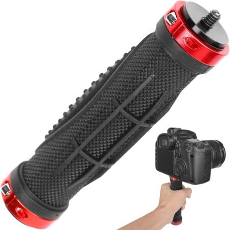 ChromLives Camera Handle Grip Support Mount Universal Handlegrip Camera Stabilizer with 1/