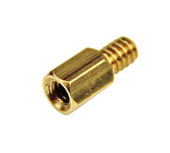 StarTech.com 6-32 Brass Motherboard Standoffs for ATX Computer Case – 15 Pack (STANDOFF632