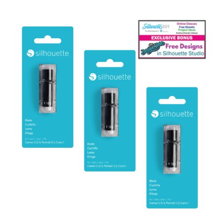 3-Pack Silhouette Replacement Blades - Image 2