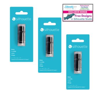 3-Pack Silhouette Replacement Blades