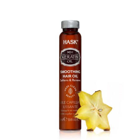 HASK Keratin Protein Smoothing Shine Oil Vial, 18ml, 0.612 Fl Oz (HAS0023175) - Image 2