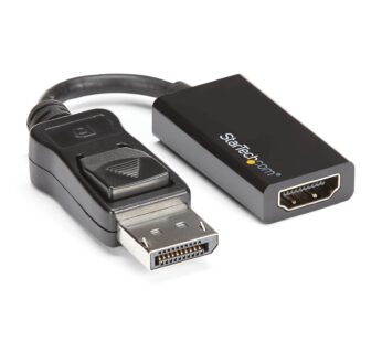 StarTech.com DisplayPort to HDMI Adapter – 4K 60Hz Active DP 1.4 to HDMI 2.0 Video Convert