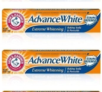 Arm and Hammer Advance Whitening Toothpaste .9 Oz Travel Size 4 Pk.