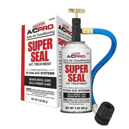 InterDynamics Car Air Conditioner, Certified A/C Pro Refrigerant Leak Stop Kit for R134A C - Image 2