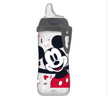 NUK Disney Active Sippy Cup, Mickey Mouse, 1 Count (Pack of 1)