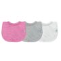 green sprouts Stay-dry Milk Catcher Bibs (3 Pack) | Collar absorbs milk to prevent rashes