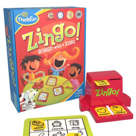 ThinkFun Zingo Bingo - Unique Pre-Reading Game for Kids | Boosts Language & Matching Skill