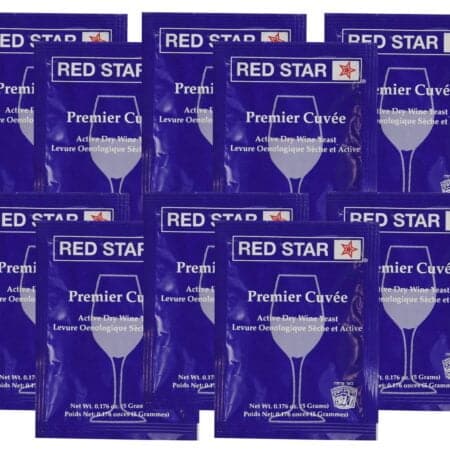 Red Star Premier Cuvee Yeast 10 Packets - Image 2