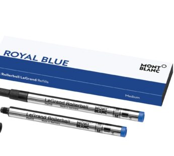Montblanc Rollerball LeGrand Refills (M) Royal Blue 124503   Pen Refills for Meisterst ck