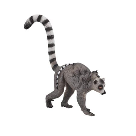 MOJO Lemur with Baby Toy Figure - Image 2