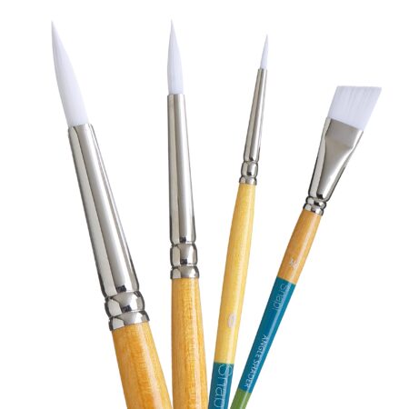 Princeton Snap Paintbrush Set, White