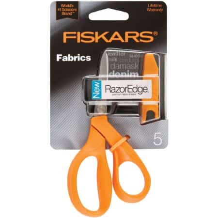 Fiskars Crafts 8150 RazorEdge Fabric Shears, 5-Inch