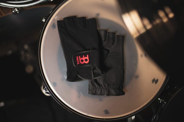 Meinl Half Finger Drummer Gloves - Medium - Image 5