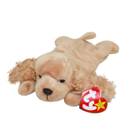 TY Beanie Babies Spunky The Cocker Spaniel Dog Plush Toy Stuffed Animal