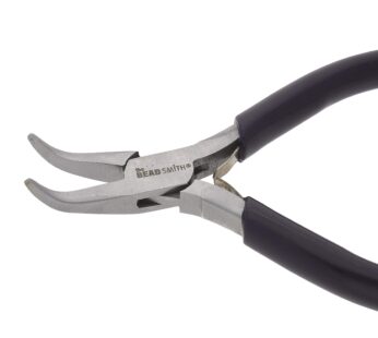 The Beadsmith Bent Chain-Nose Pliers for Crafting and Repair, Jewelry Making Supplies