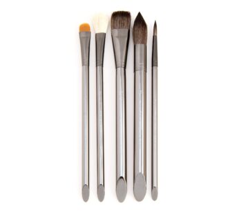 Royal & Langnickel Zen Short-Handle Round Wash Variety Watercolor Brush Set, 5pc