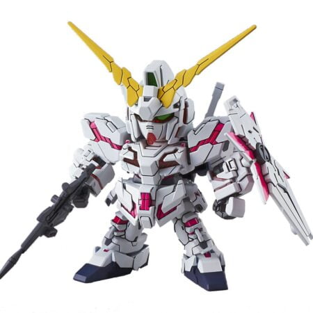 Bandai Hobby SD EX-Standard 005 (Destroy Mode) Gundam Unicorn Model Kit - Image 2