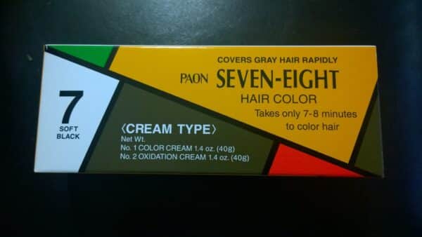 PAON Hair Cream Refill, No. 7 Soft Black