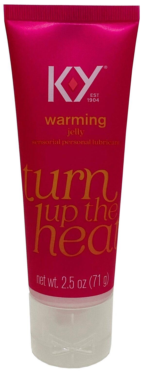 K-Y Warming Jelly Lube, Sensorial Personal Lubricant, Glycol Based Formula, Safe to Use wi