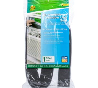 Duck Brand Window Air Conditioner Insulating Strip Seal, 2.25-Inch x 2.25-Inch x 42-Inch,