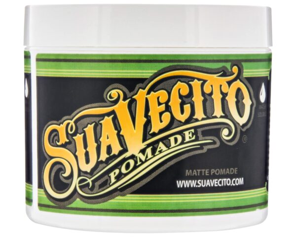 Suavecito Pomade Matte (Shine-Free) Formula 4 oz, 1 Pack - Medium Hold Hair Pomade For Men