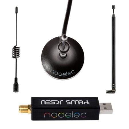 Nooelec RTL-SDR v5 Bundle - NESDR Smart HF/VHF/UHF (100kHz-1.75GHz) Software Defined Radio