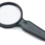 Carson 3" Hand Magnifier, 2.5X with 5X Spot Lens DS-40