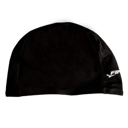 FINIS Spandex Cap - Swimming Cap for Women and Men - Black