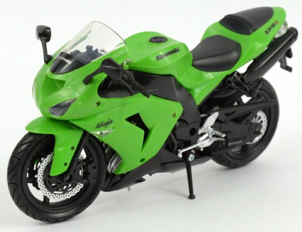 NewRay 1:12 Motorcycle 2006 Kawasaki Zx-10R- Sport Bike - Image 4