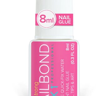 Super Strong Nail Glue For Nail Tips, Acrylic Nails and Press On Nails (8ml) NYK1 Nail Bon
