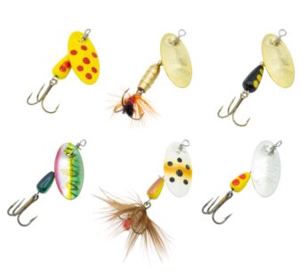 Panther Martin AW6 Pro Guide Anywhere Spinners Fishing Lure Kit – Assorted – Pack of 6