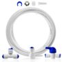 iSpring ICEK Ultra Safe Fridge Water Line Connection and Ice Maker Installation Kit for Re
