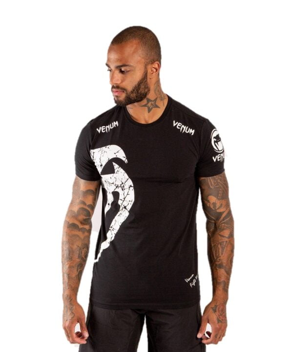 Venum mens Classic novelty t shirts, Black, Large US