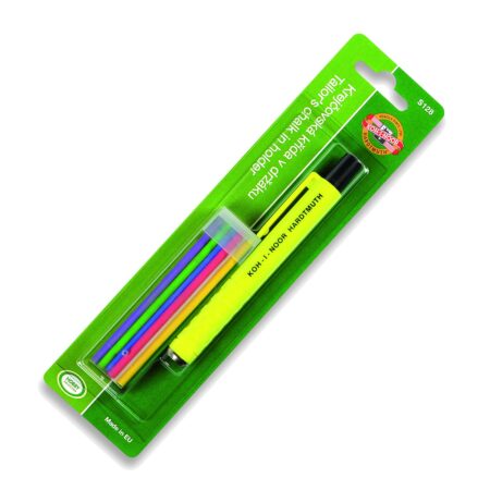 Koh-I-Noor Set of Tailor?s chalks S128 with Holder 6, Assorted Colours, 7 Piece