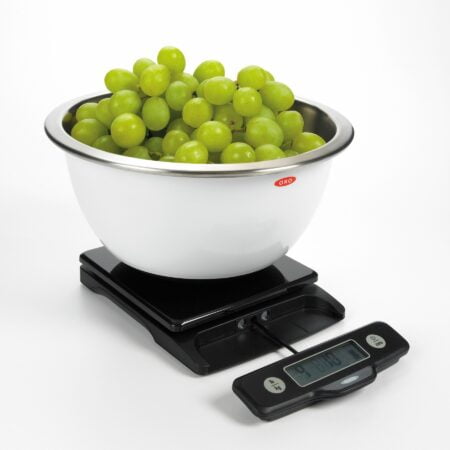 OXO Good Grips 5 Pound Food Scale with Pull-Out Display - Black - Image 3