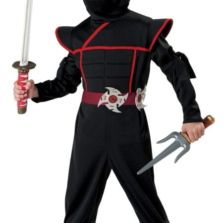 Toddler Stealth Ninja Costume Medium (3T-4T) - Image 2