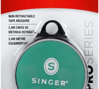 SINGER 50003 ProSeries Retractable Tape Measure, 96-Inch, Teal