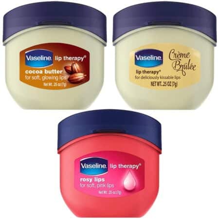 Vaseline Lip Therapy Bundle - Creme Brulee, Rosy Lips & Cocoa Butter, 0.25 Ounce (Pack of - Image 2
